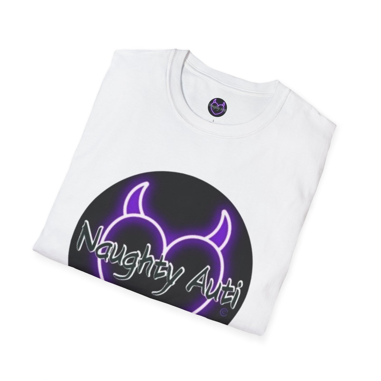 Naughty Auti Softstyle T-Shirt | Fun & Edgy Graphic Tee
