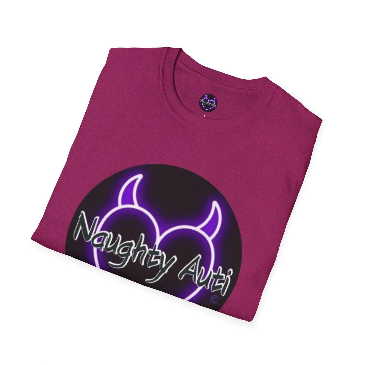 Naughty Auti Softstyle T-Shirt | Fun & Edgy Graphic Tee