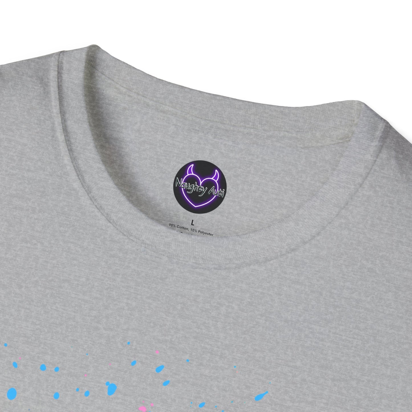 Proudly Autistic AF Unisex Softstyle T-Shirt - Celebrate Neurodiversity