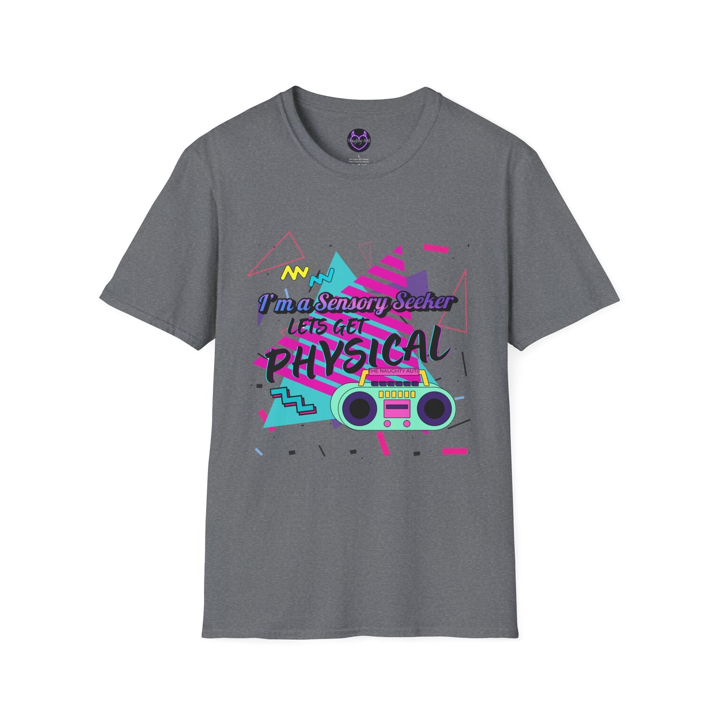 Sensory Seeker Retro 80s Tee