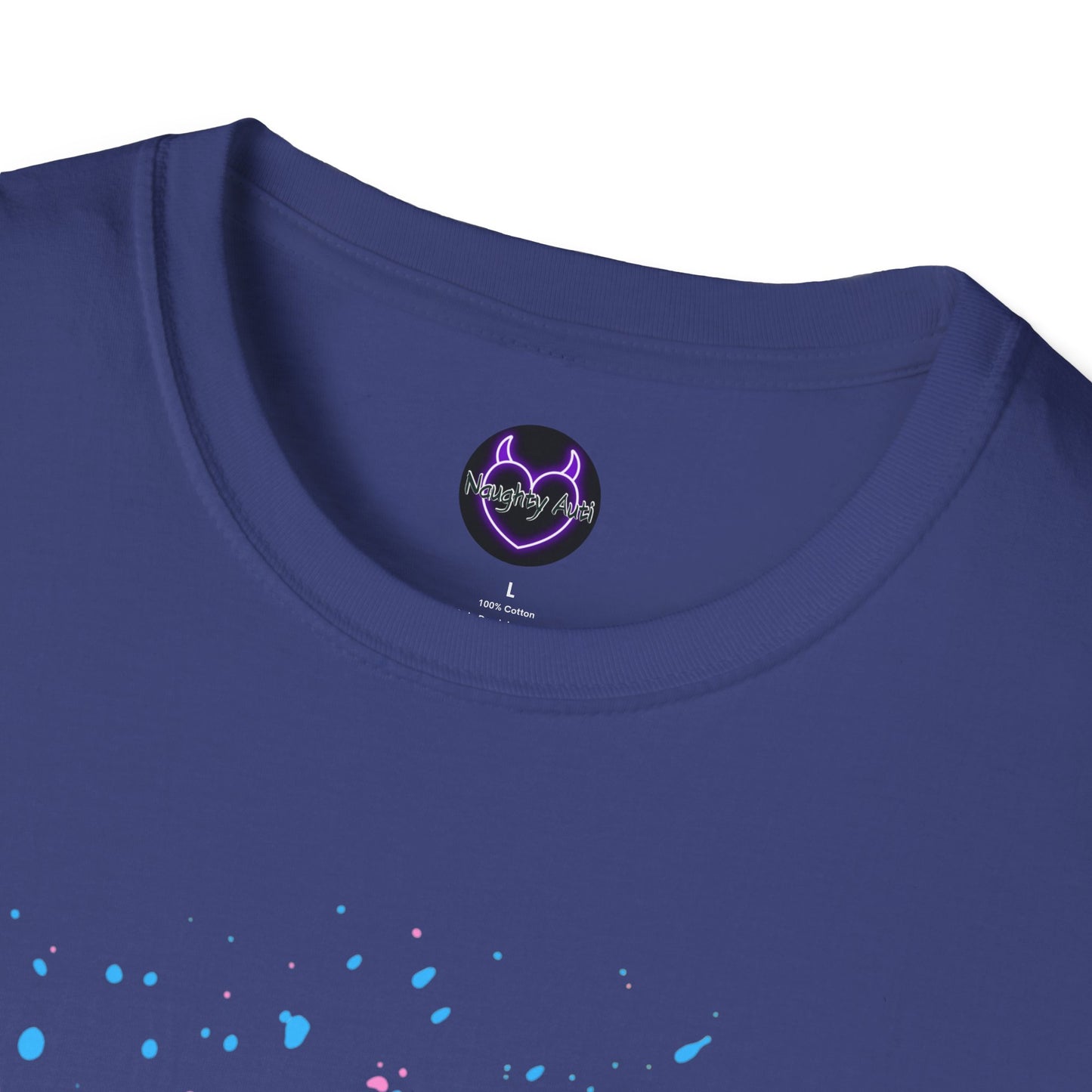 Proudly Autistic AF Unisex Softstyle T-Shirt - Celebrate Neurodiversity