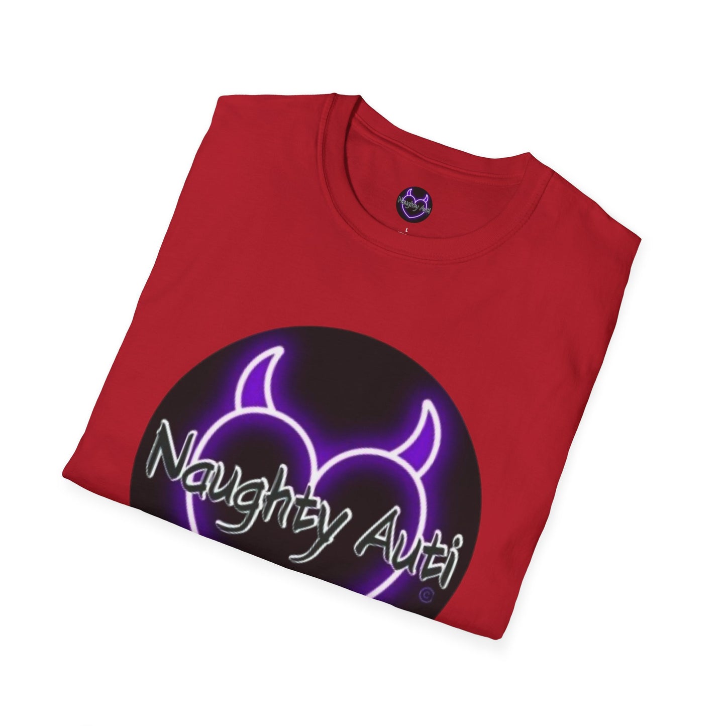 Naughty Auti Softstyle T-Shirt | Fun & Edgy Graphic Tee
