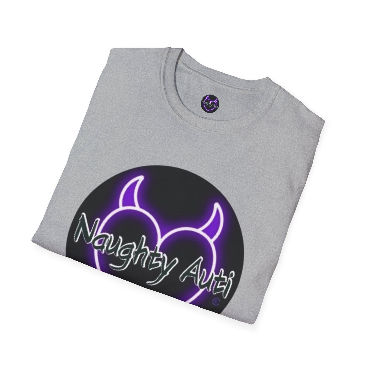 Naughty Auti Softstyle T-Shirt | Fun & Edgy Graphic Tee