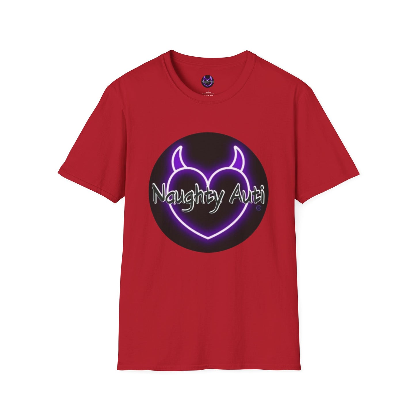 Naughty Auti Softstyle T-Shirt | Fun & Edgy Graphic Tee