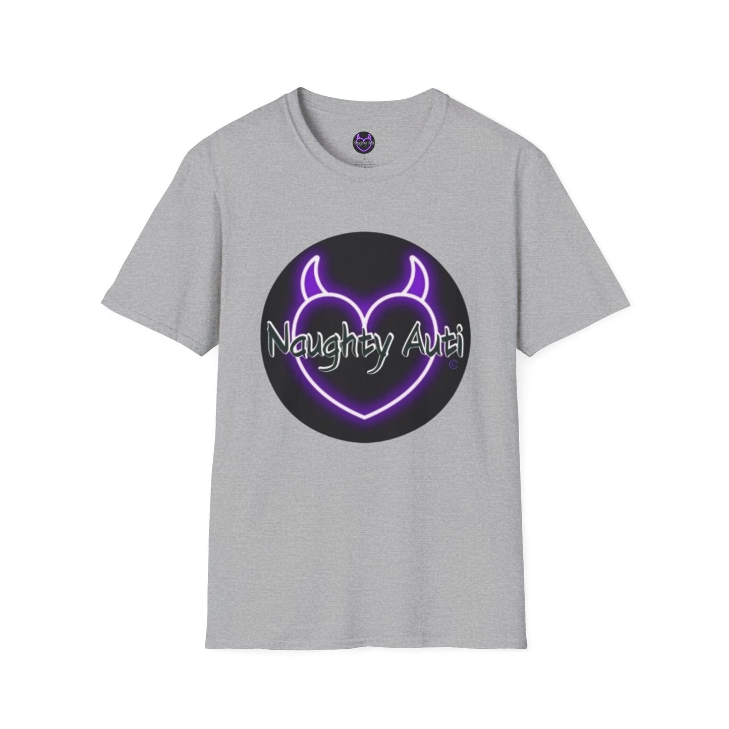 Naughty Auti Softstyle T-Shirt | Fun & Edgy Graphic Tee