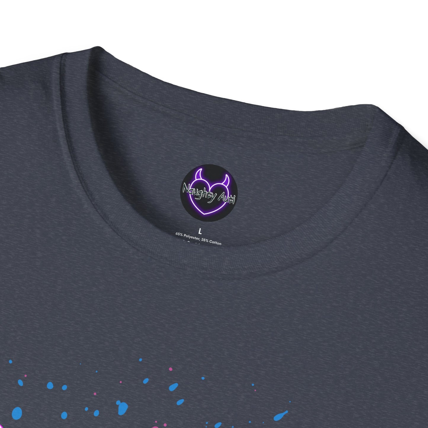 Proudly Autistic AF Unisex Softstyle T-Shirt | Celebrate Neurodiversity | Perfect for Awareness Events