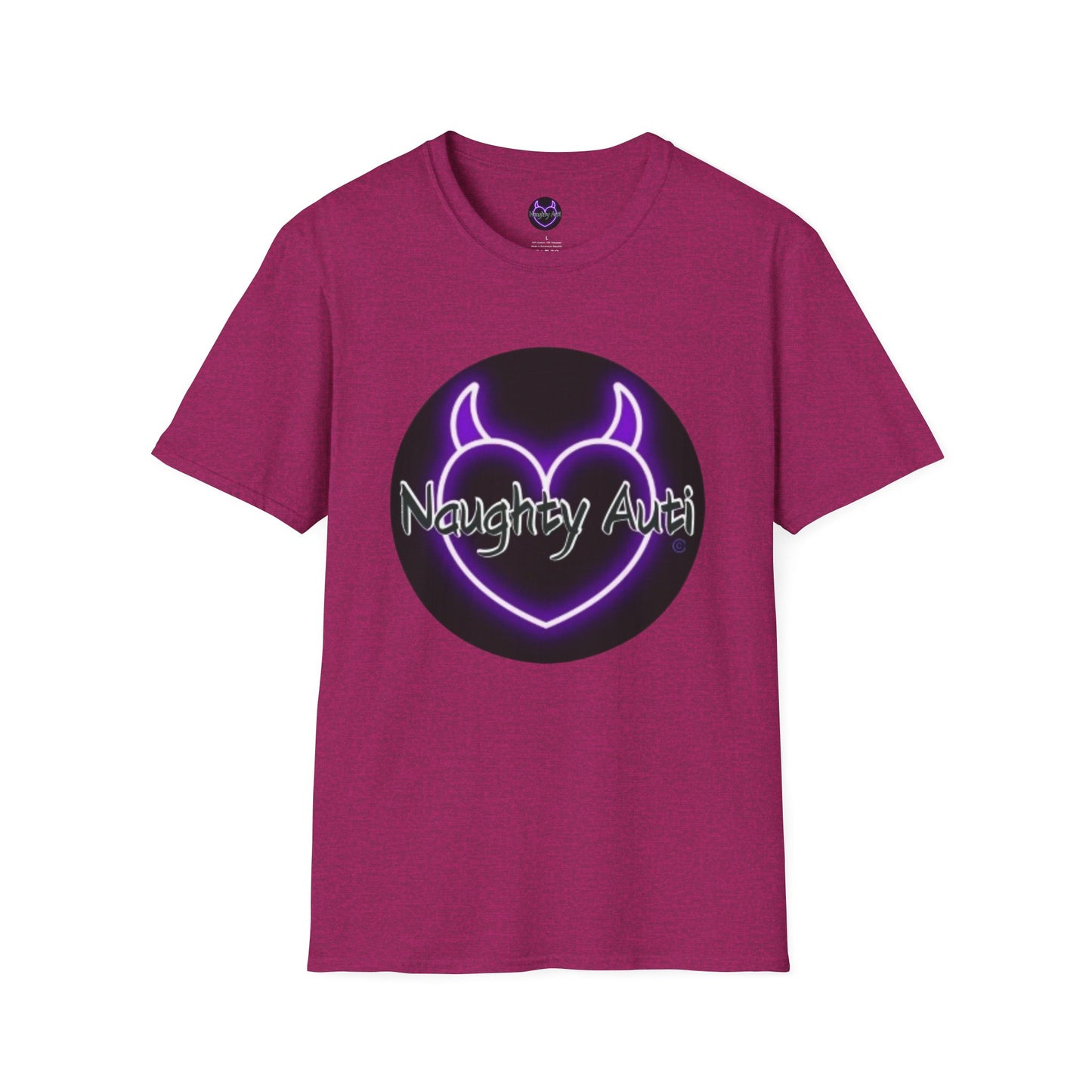 Naughty Auti Softstyle T-Shirt | Fun & Edgy Graphic Tee