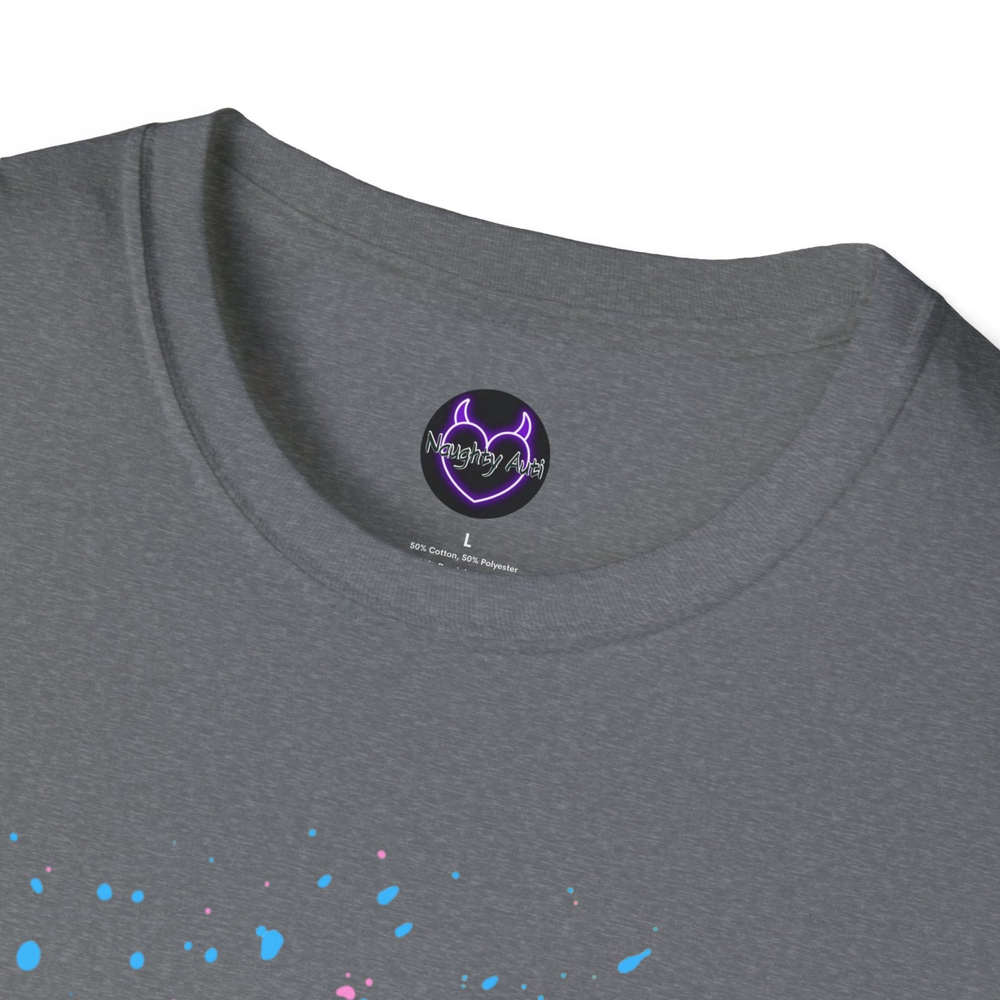 Proudly Autistic AF Unisex Softstyle T-Shirt - Celebrate Neurodiversity
