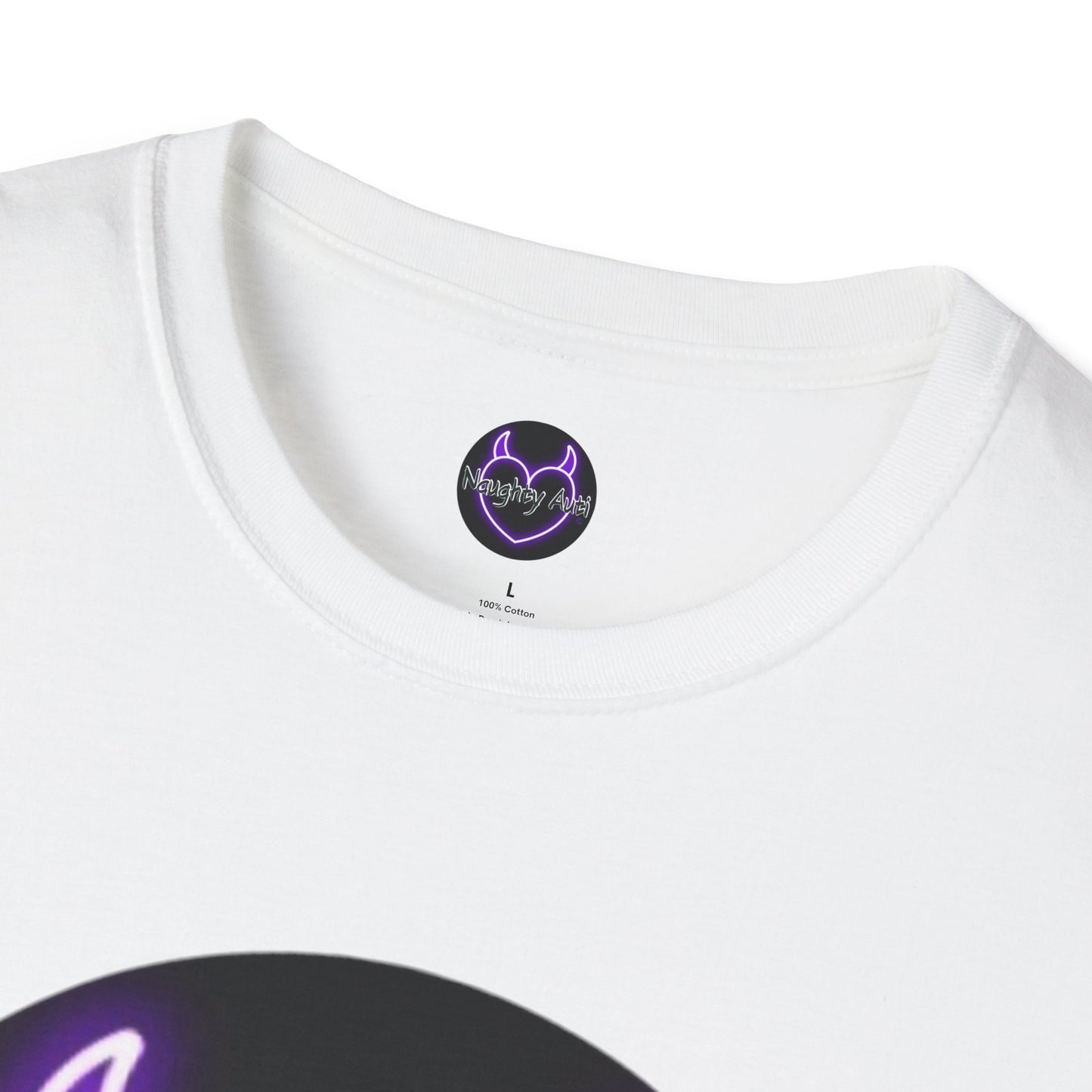 Naughty Auti Softstyle T-Shirt | Fun & Edgy Graphic Tee
