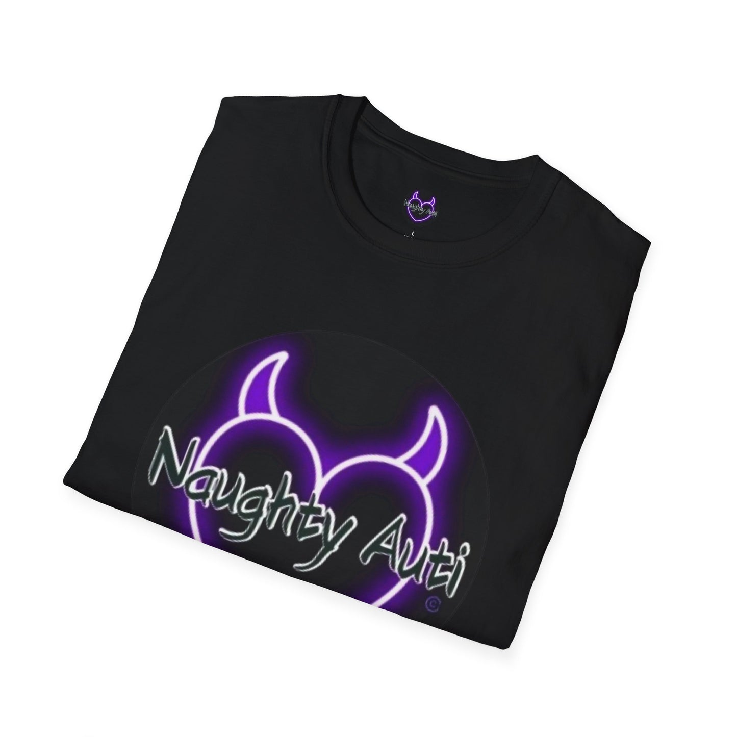 Naughty Auti Softstyle T-Shirt | Fun & Edgy Graphic Tee