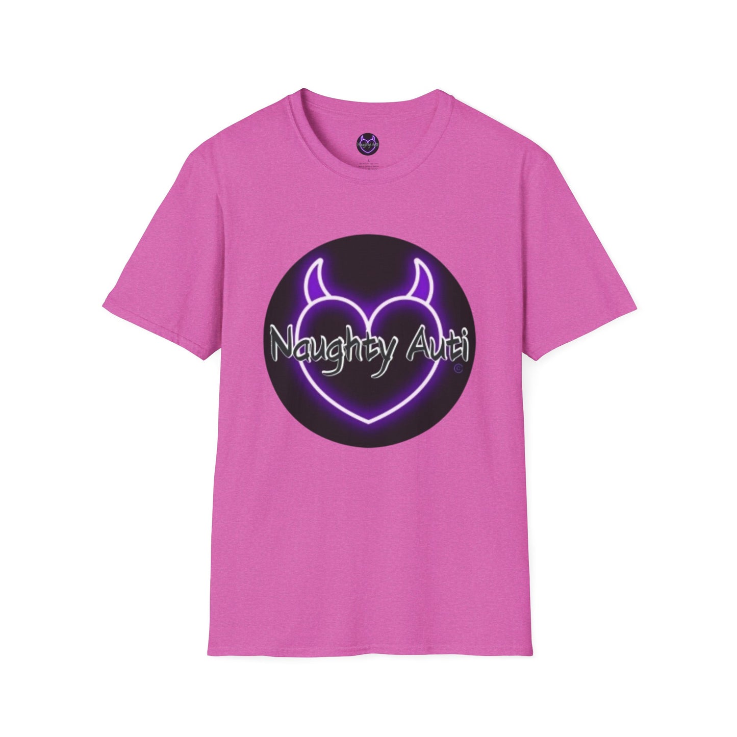 Naughty Auti Softstyle T-Shirt | Fun & Edgy Graphic Tee