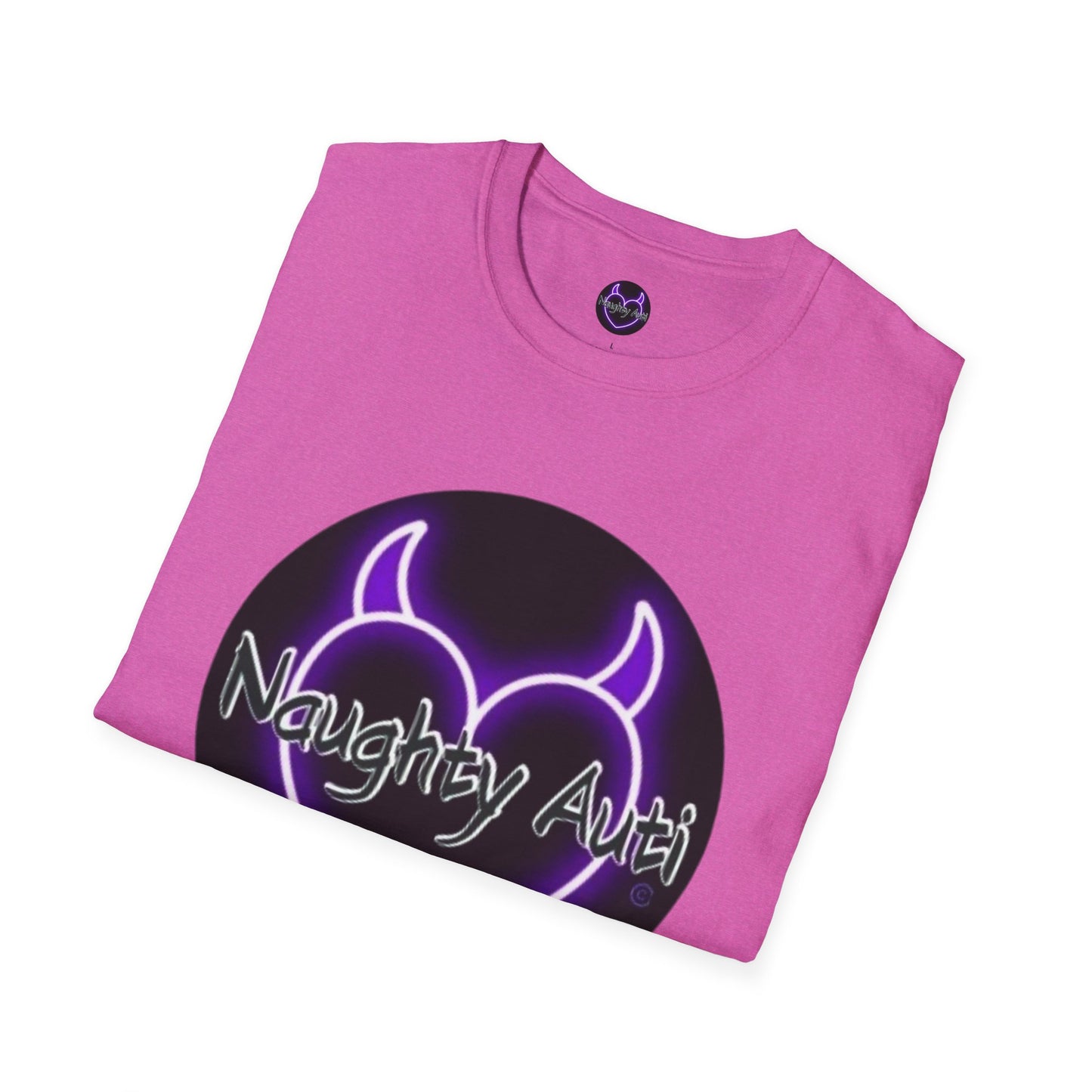 Naughty Auti Softstyle T-Shirt | Fun & Edgy Graphic Tee