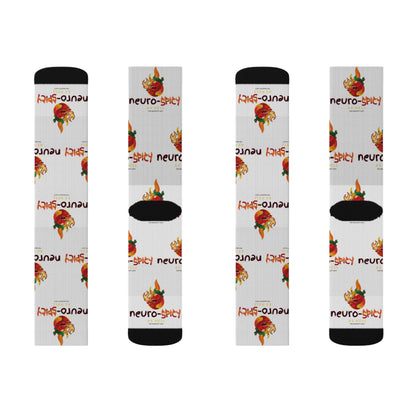 Neuro-Spicy Socks - Fun & Comfy Novelty Crew Socks