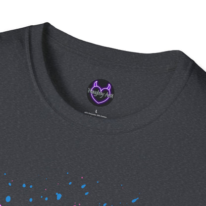 Proudly Autistic AF Unisex Softstyle T-Shirt | Celebrate Neurodiversity | Perfect for Awareness Events