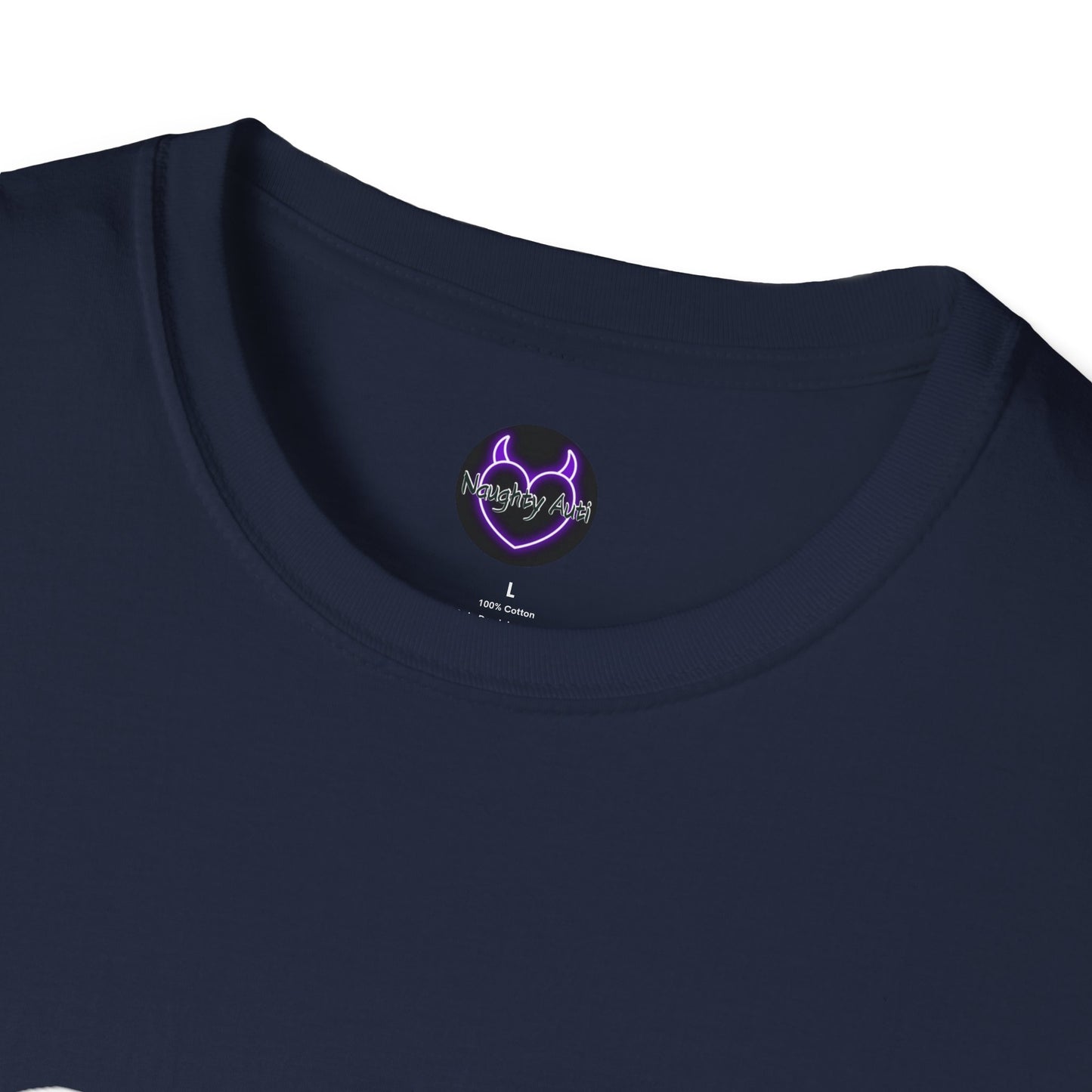 Unisex Softstyle T-Shirt with Lip Print - Perfect for Casual Days and Date Nights