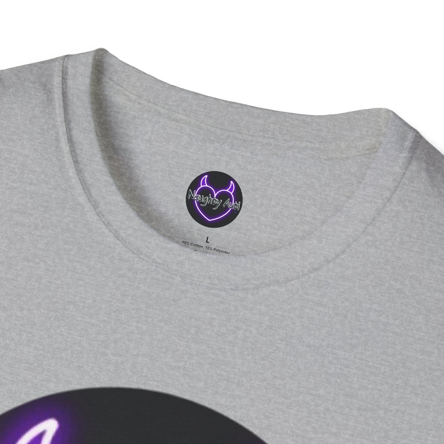 Naughty Auti Softstyle T-Shirt | Fun & Edgy Graphic Tee