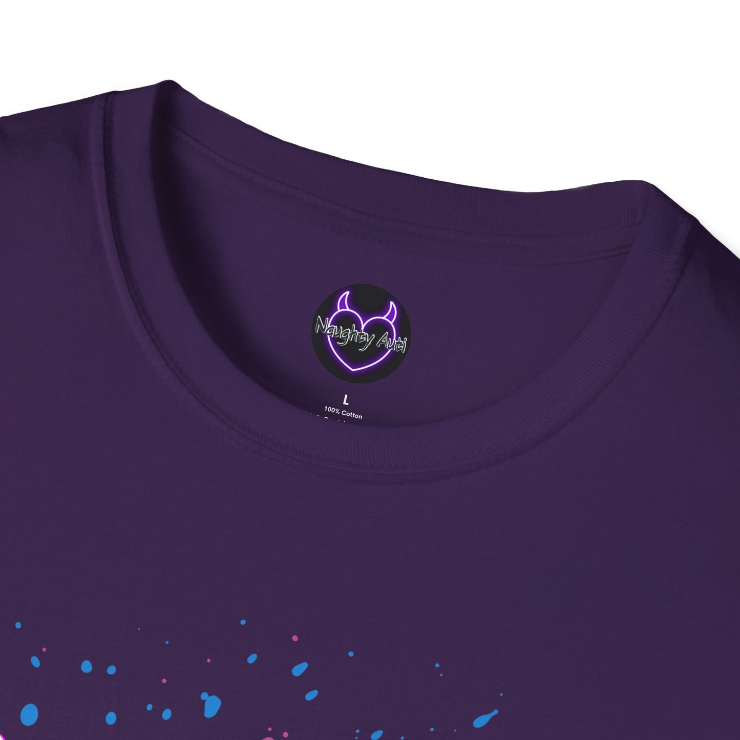 Proudly Autistic AF Unisex Softstyle T-Shirt | Celebrate Neurodiversity | Perfect for Awareness Events